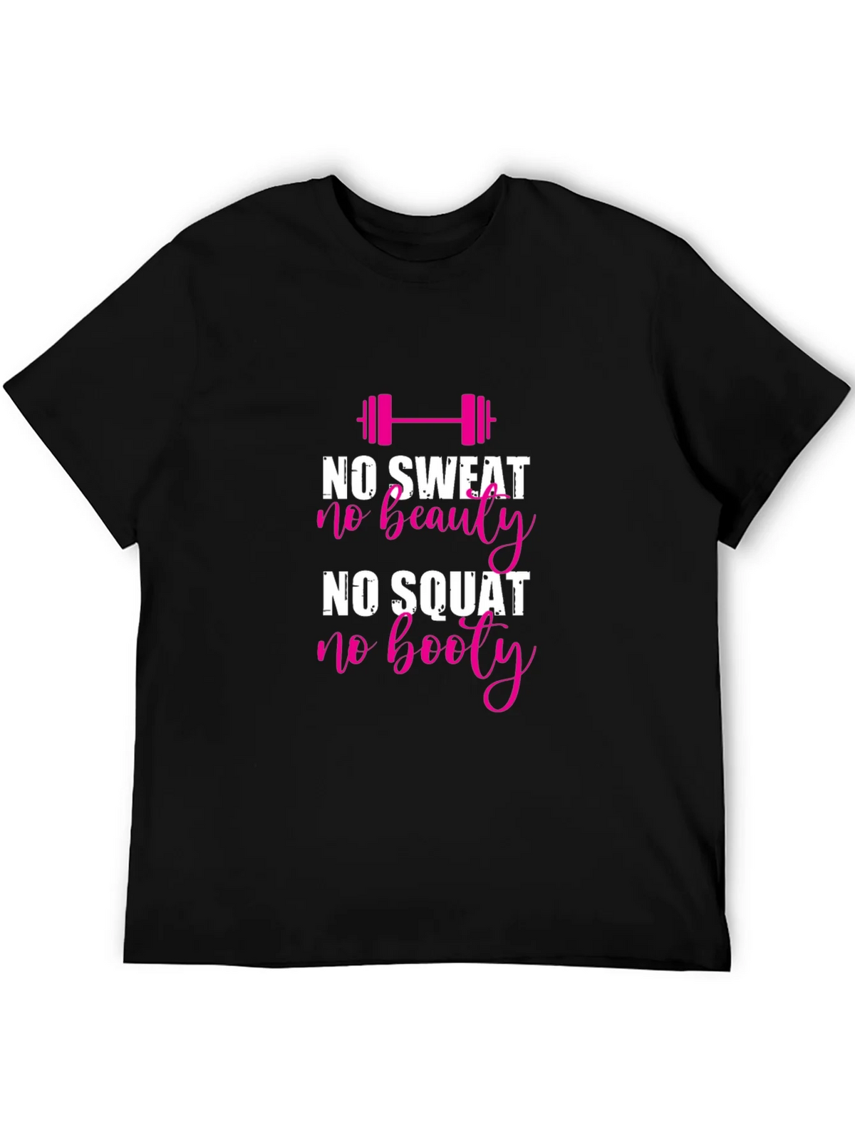 No Sweat No Beauty Gym T-Shirt product image 5