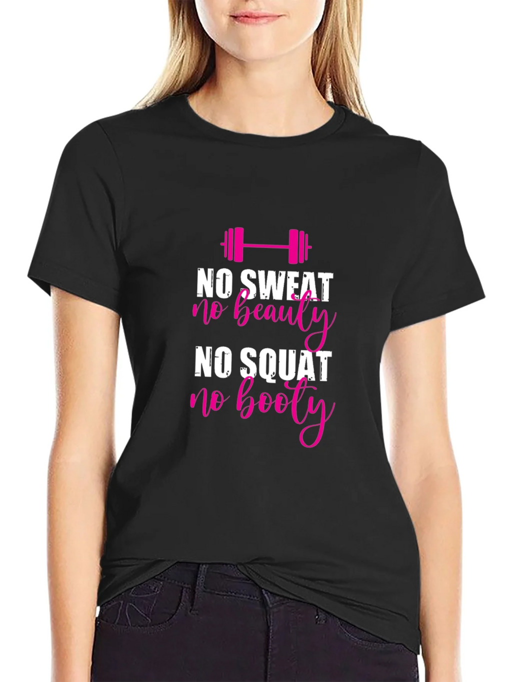 No Sweat No Beauty Gym T-Shirt product image 2