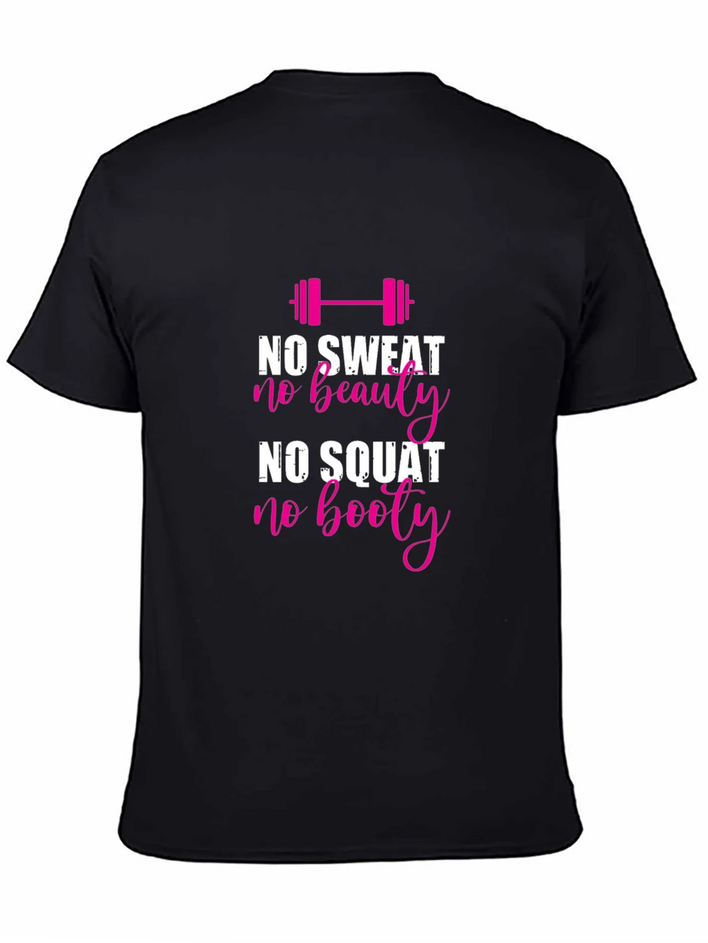 No Sweat No Beauty Gym T-Shirt product image 4