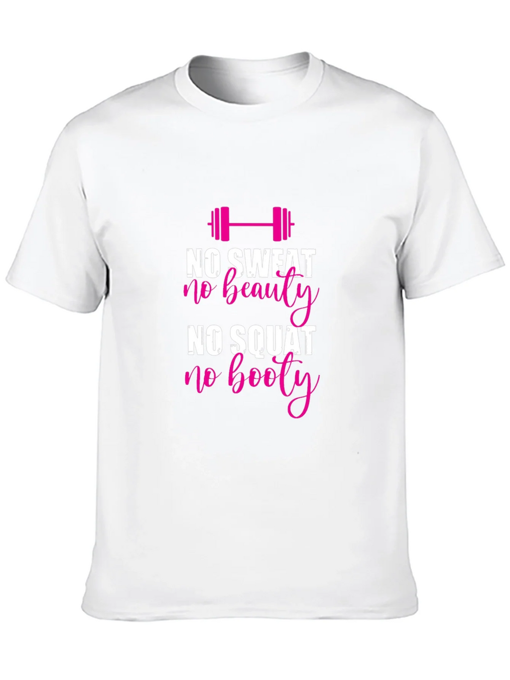 No Sweat No Beauty Gym T-Shirt product image 9