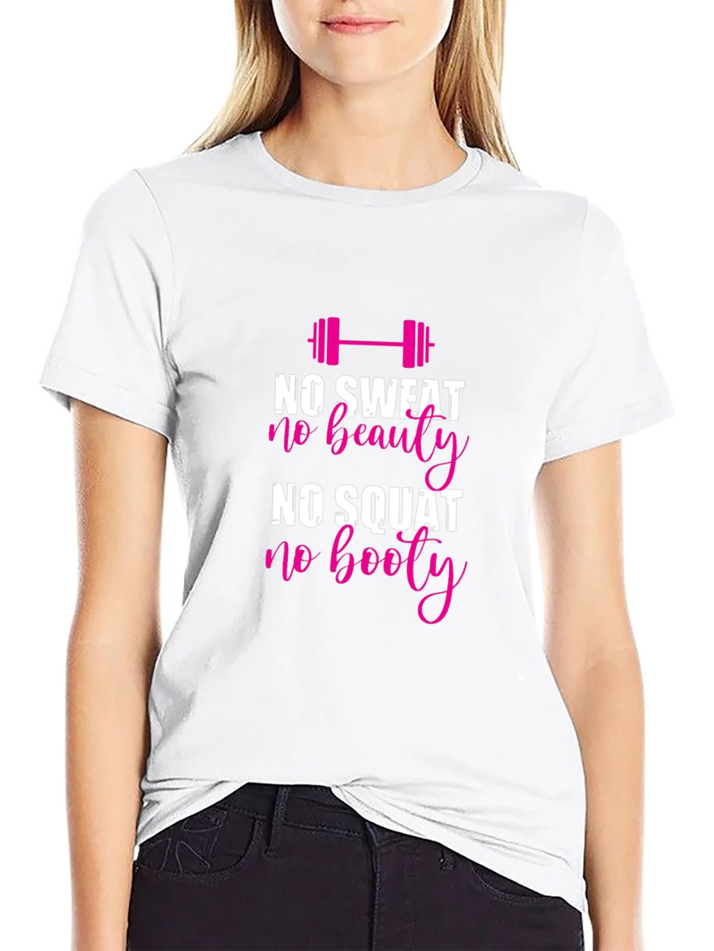 No Sweat No Beauty Gym T-Shirt product image 8