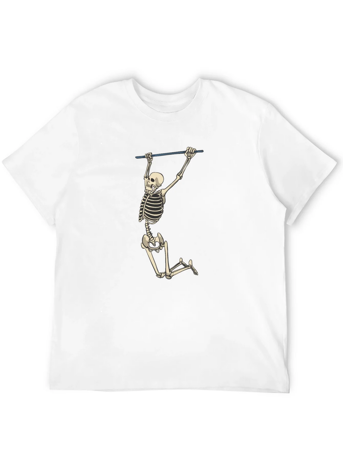 Skeleton Pull-Up Graphic Tee - Halloween Fun! product image 11