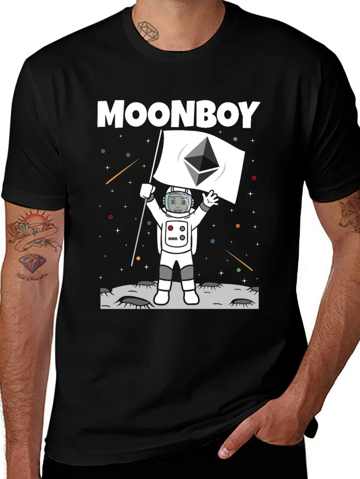Moonboy Crypto T-Shirt product image 1