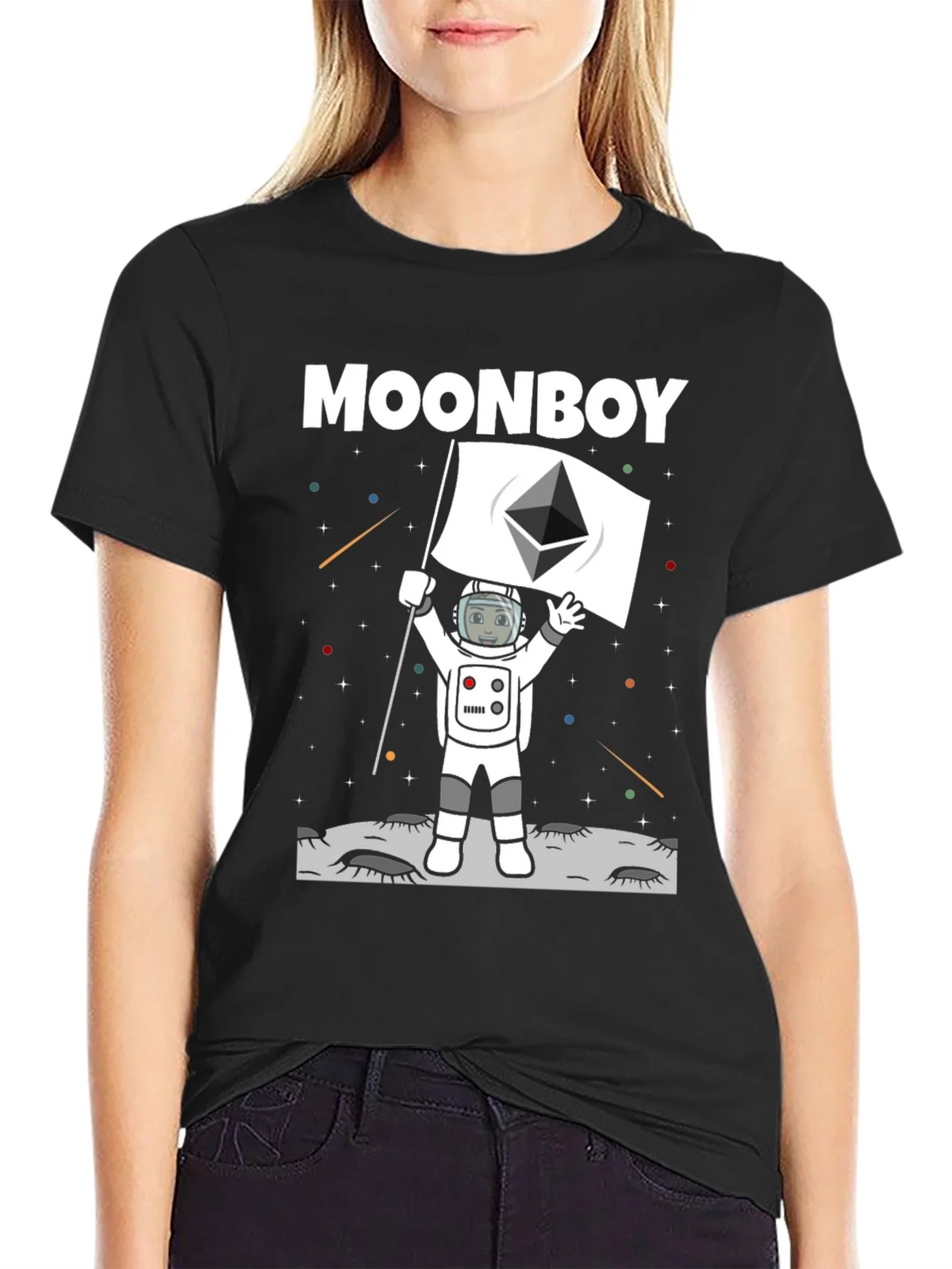 Moonboy Crypto T-Shirt product image 2