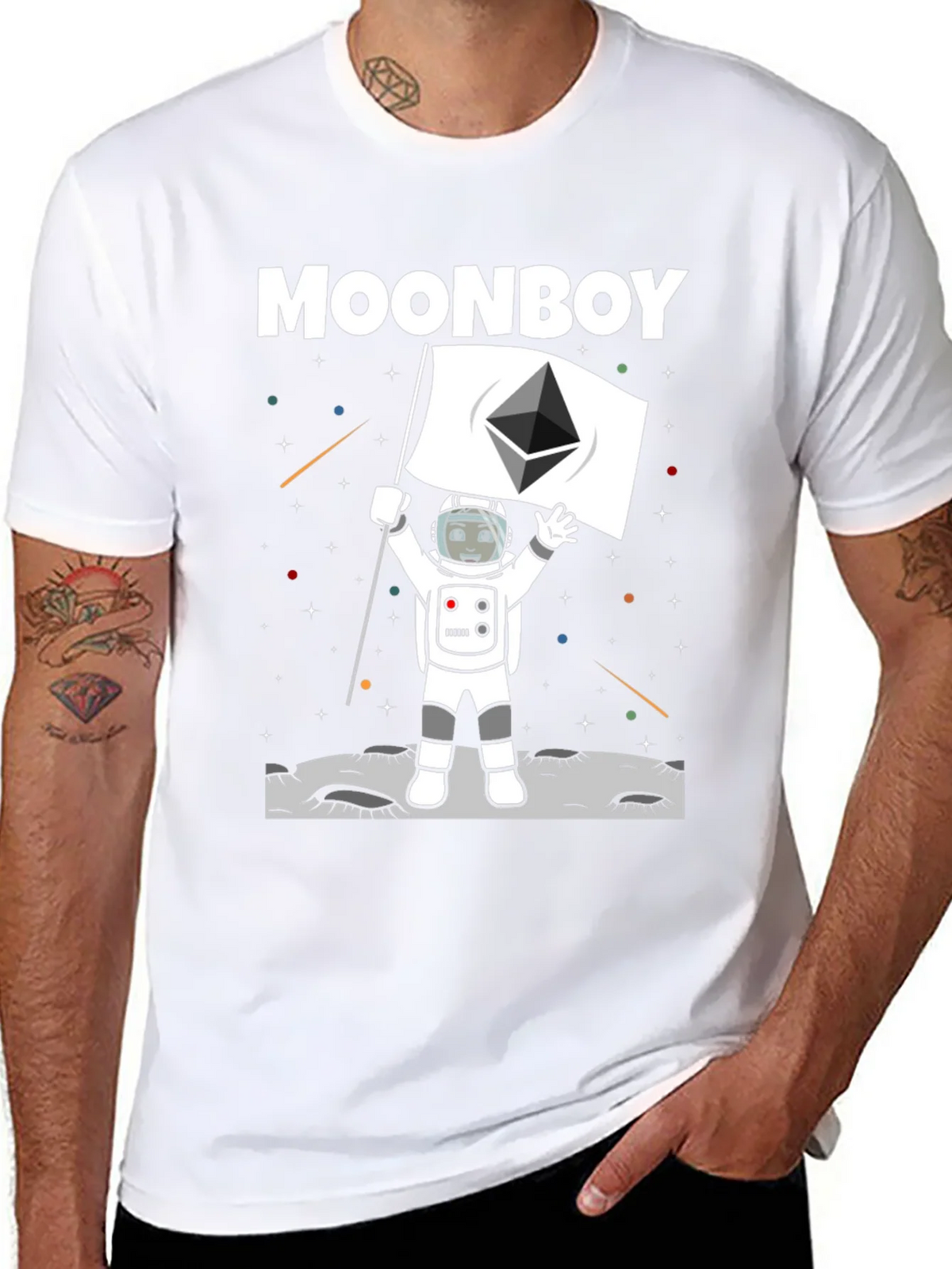 Moonboy Crypto T-Shirt product image 7