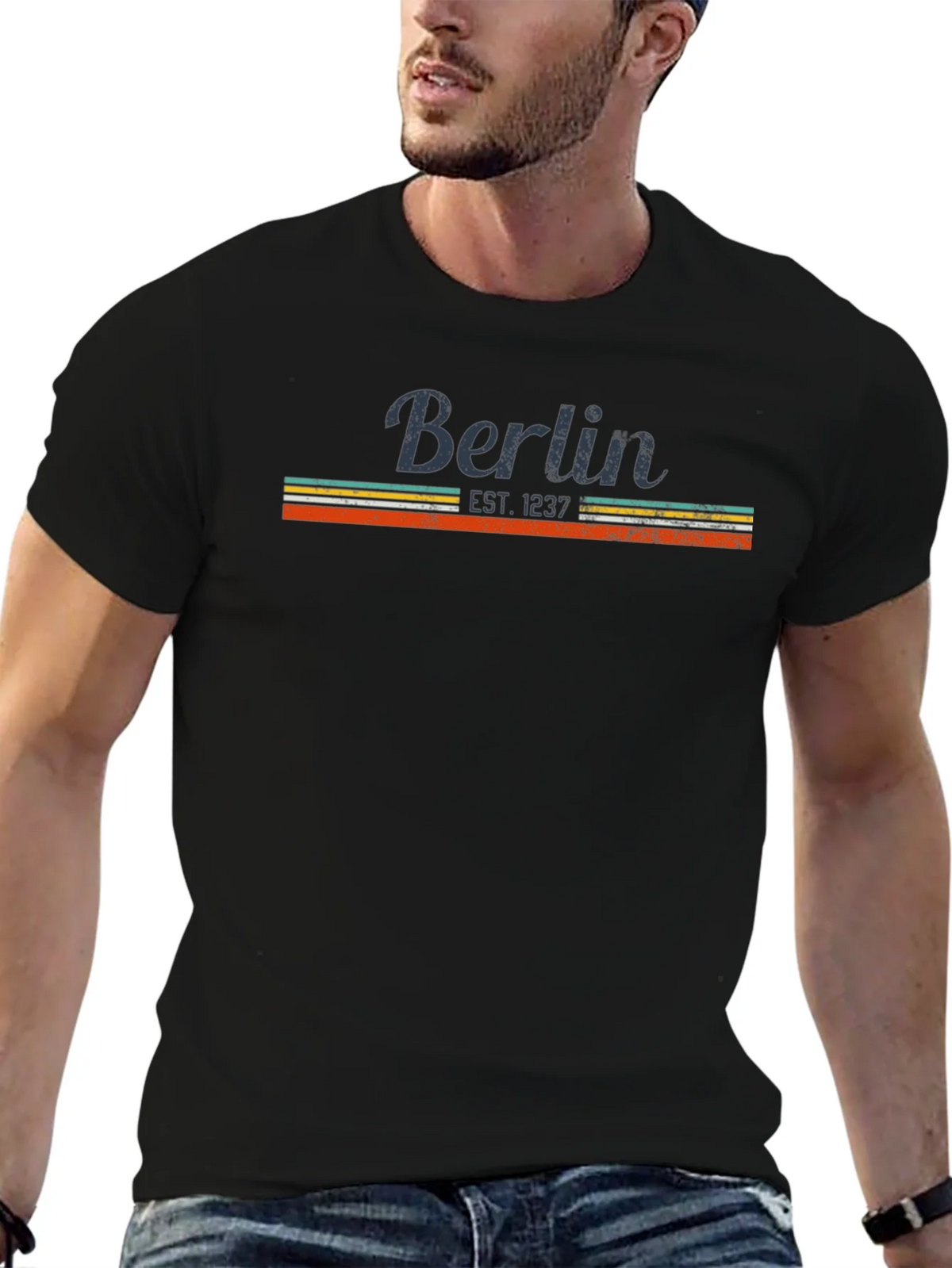 Vintage Berlin T-Shirt - Retro City Tee product image 6