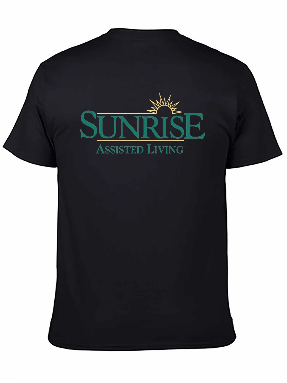 Sunrise Assisted Living Black T-Shirt product image 4