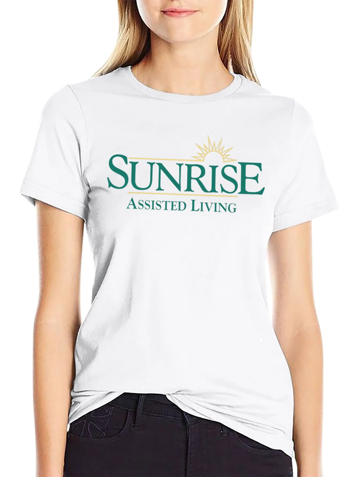 Sunrise Assisted Living Black T-Shirt product image 8