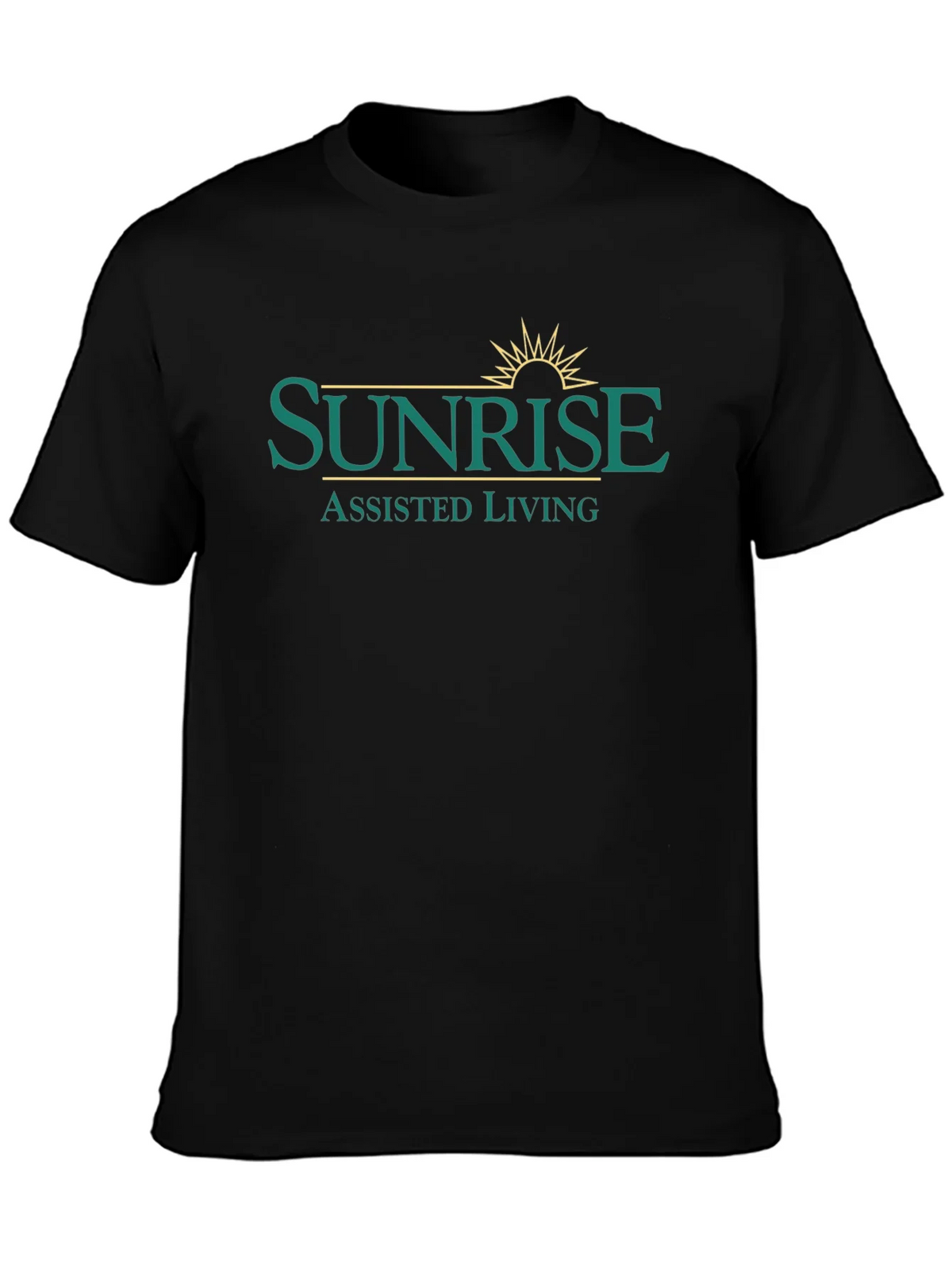 Sunrise Assisted Living Black T-Shirt product image 3