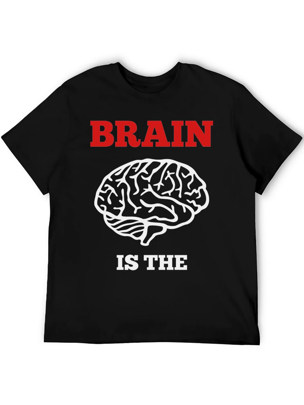 Brain Is The Muscle T-Shirt - Funny Smart Design product image 5