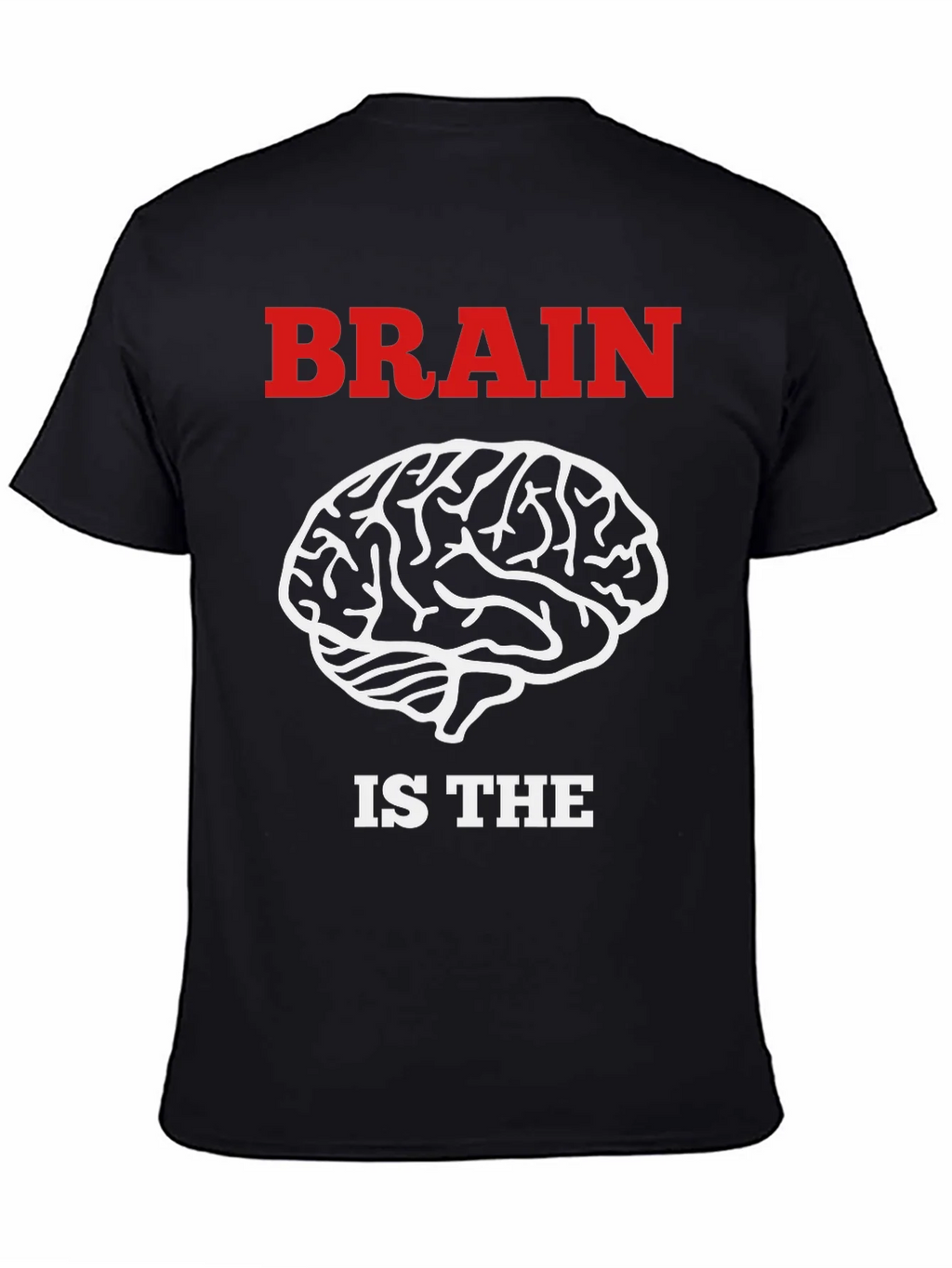 Brain Is The Muscle T-Shirt - Funny Smart Design product image 4