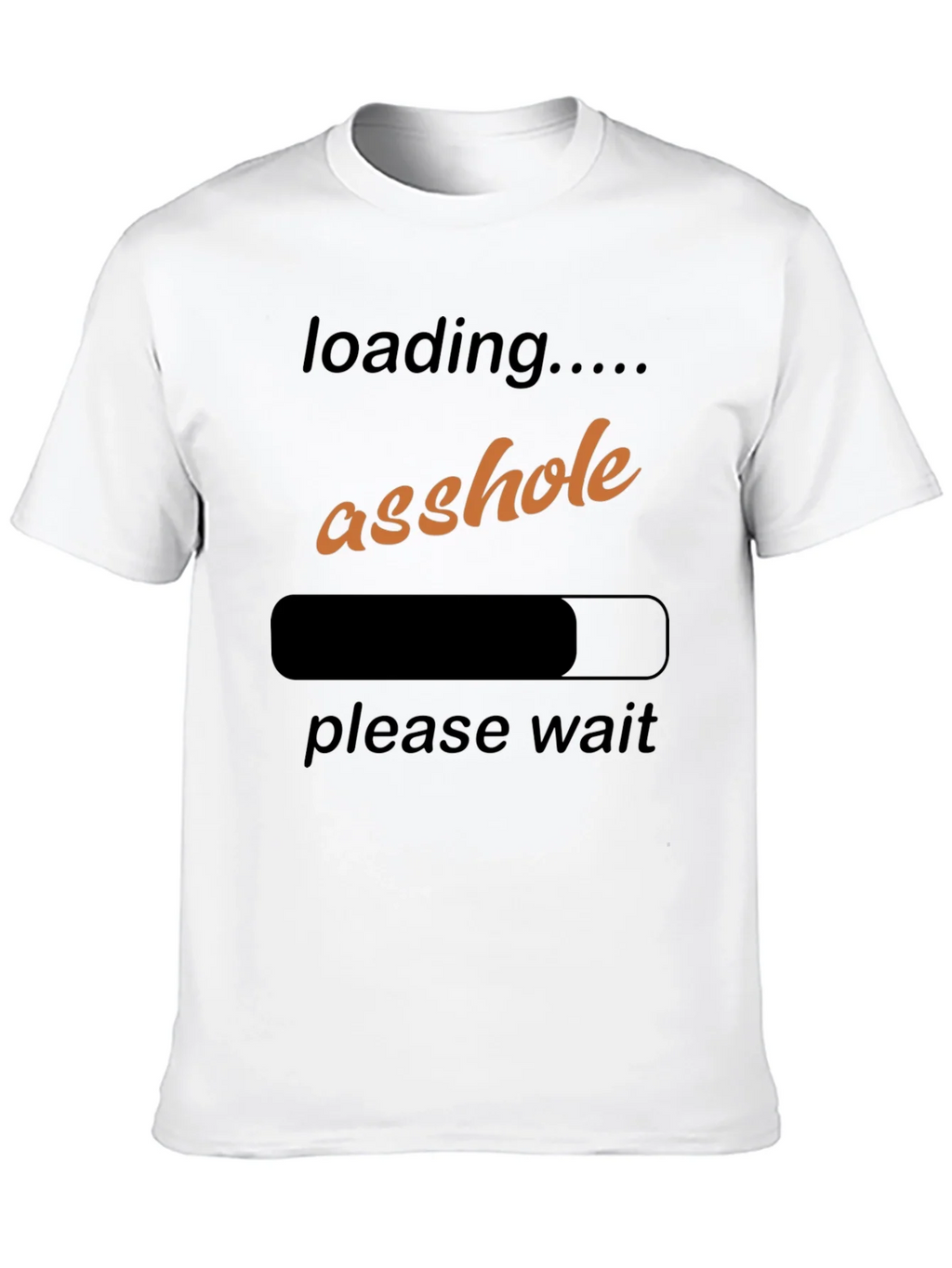 Loading Asshole Black T-Shirt Funny Humor Novelty product image 9