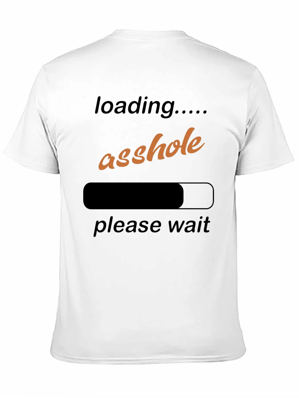 Loading Asshole Black T-Shirt Funny Humor Novelty product image 10