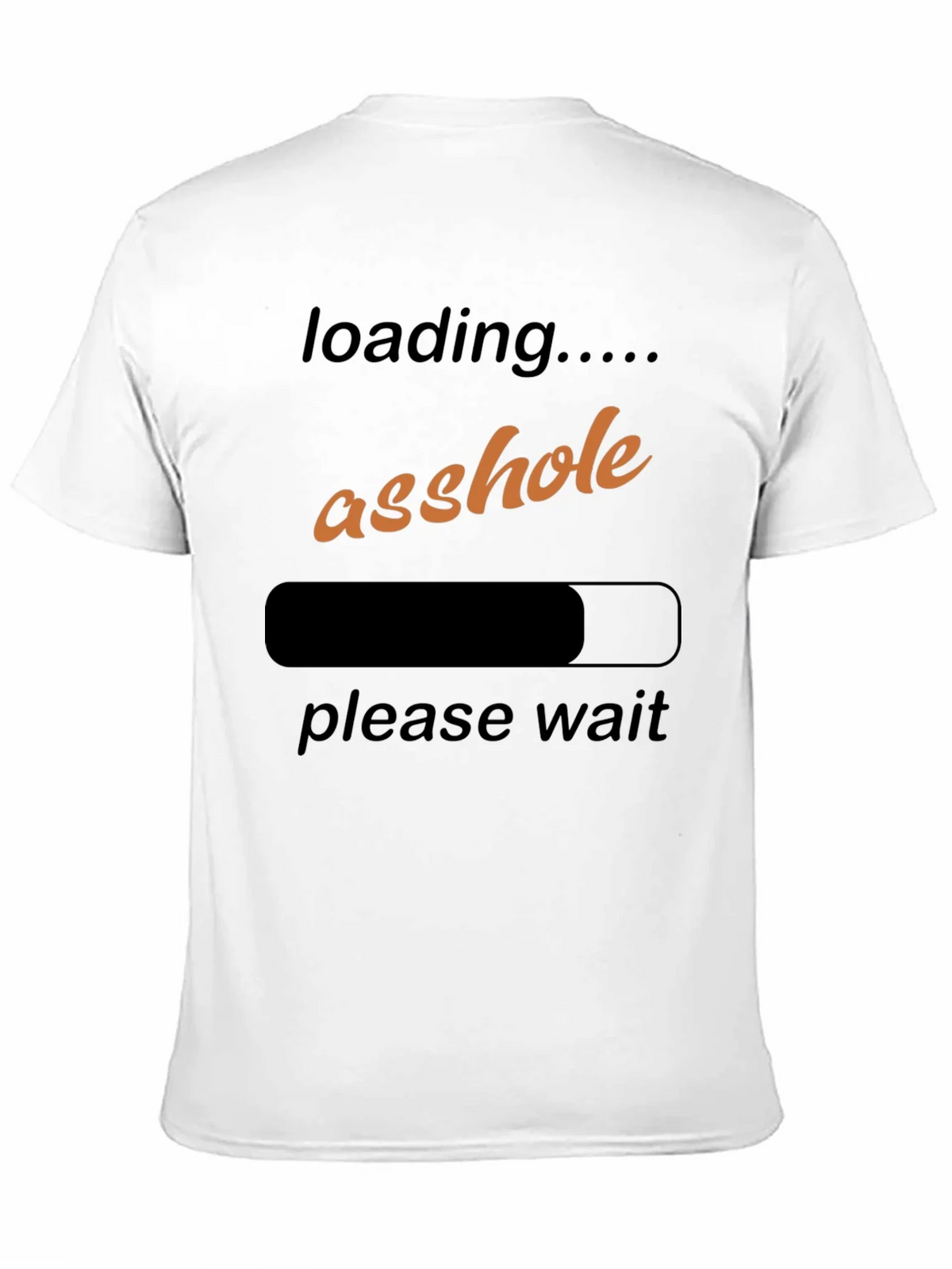Loading Asshole Black T-Shirt Funny Humor Novelty product image 10