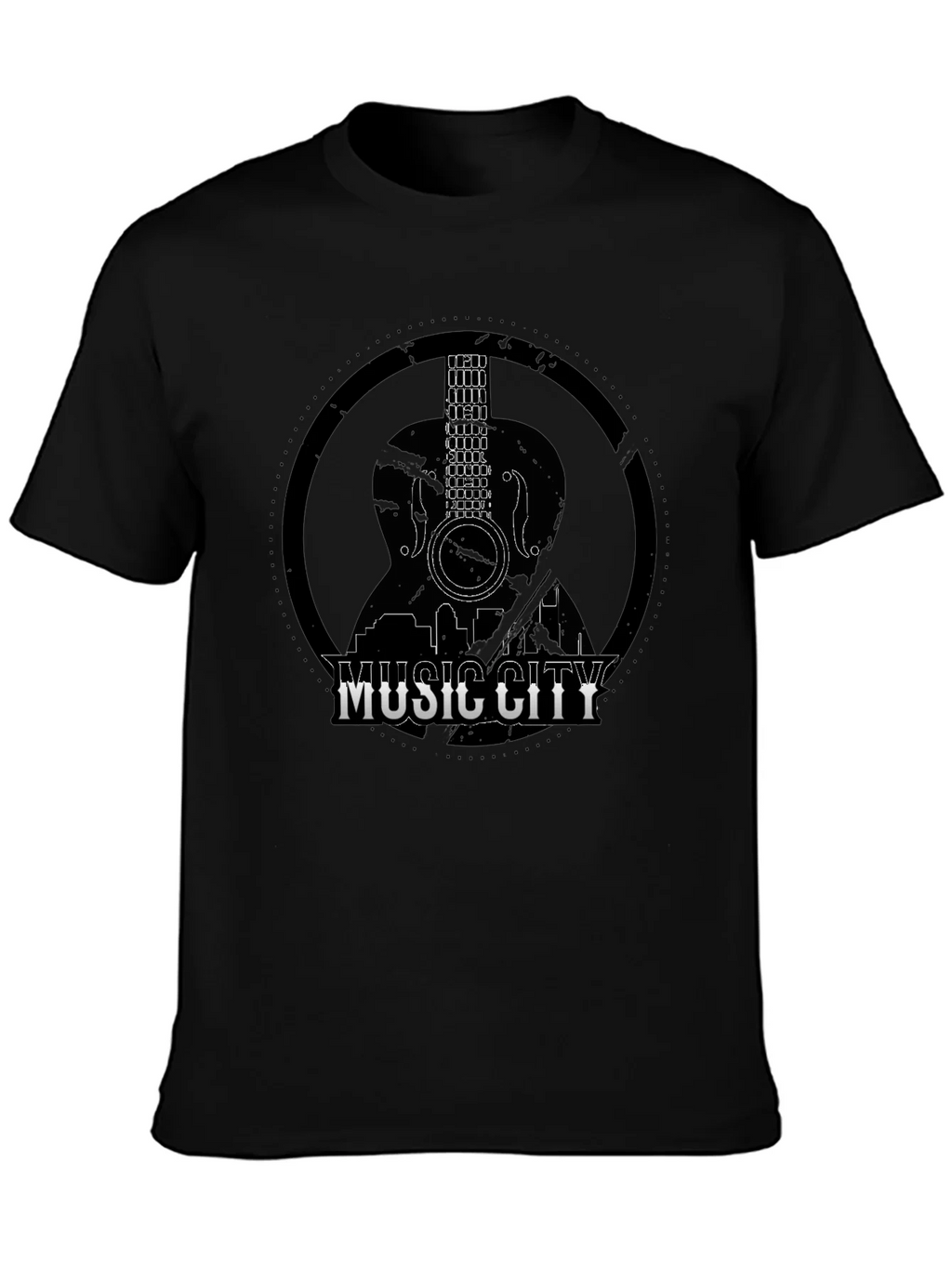 Music City Guitar Graphic Tee product image 3