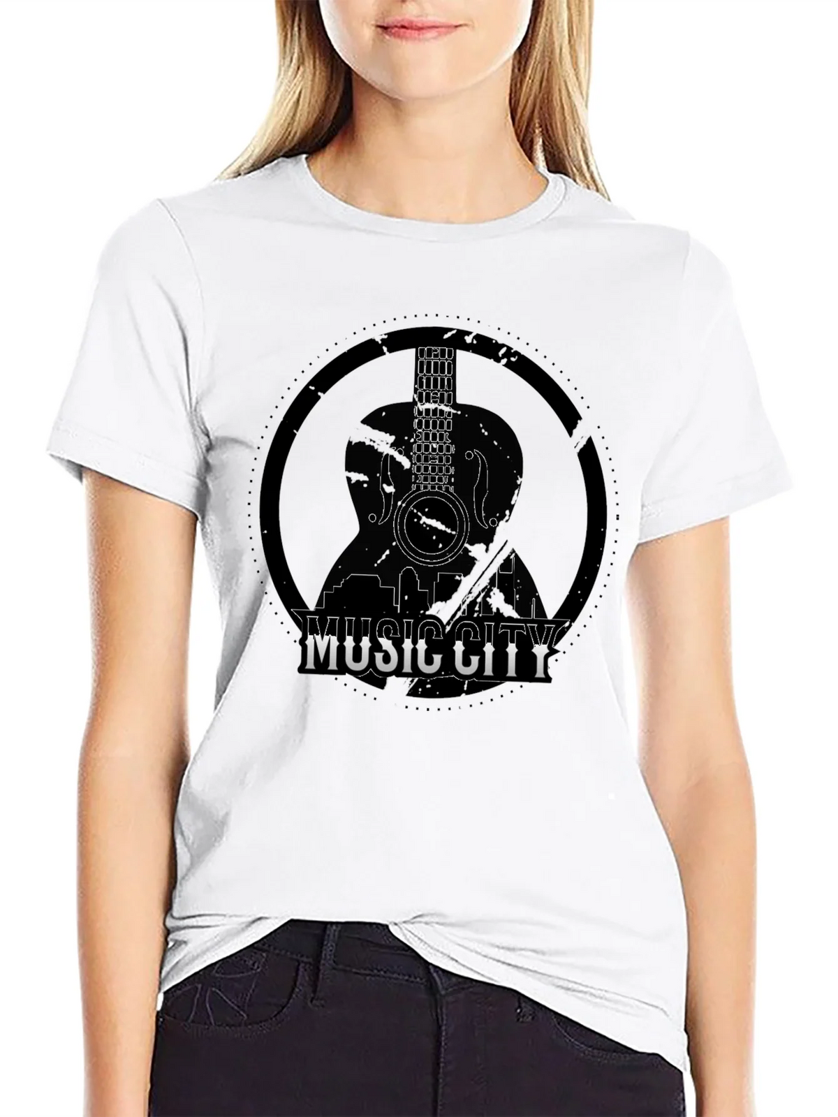 Music City Guitar Graphic Tee product image 8