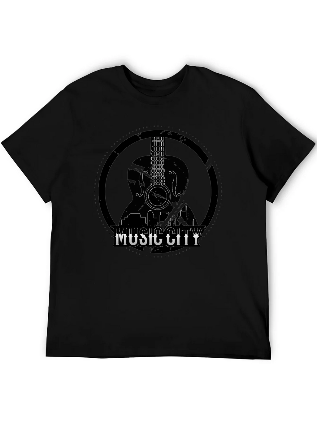Music City Guitar Graphic Tee product image 5