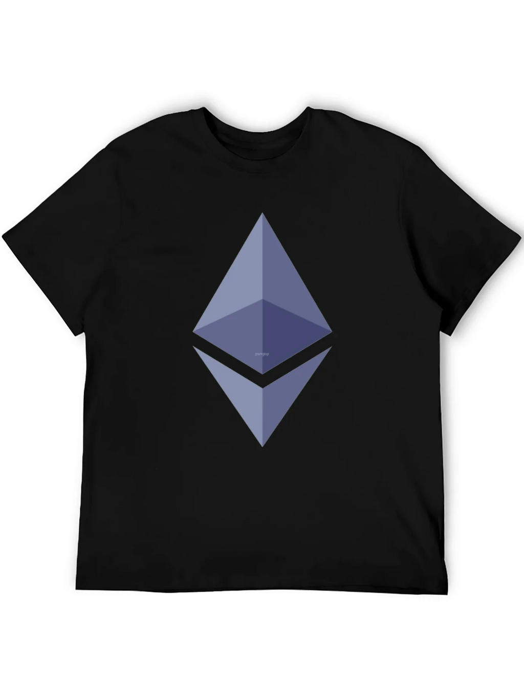 Ethereum Logo Black T-Shirt - Crypto Fashion product image 3