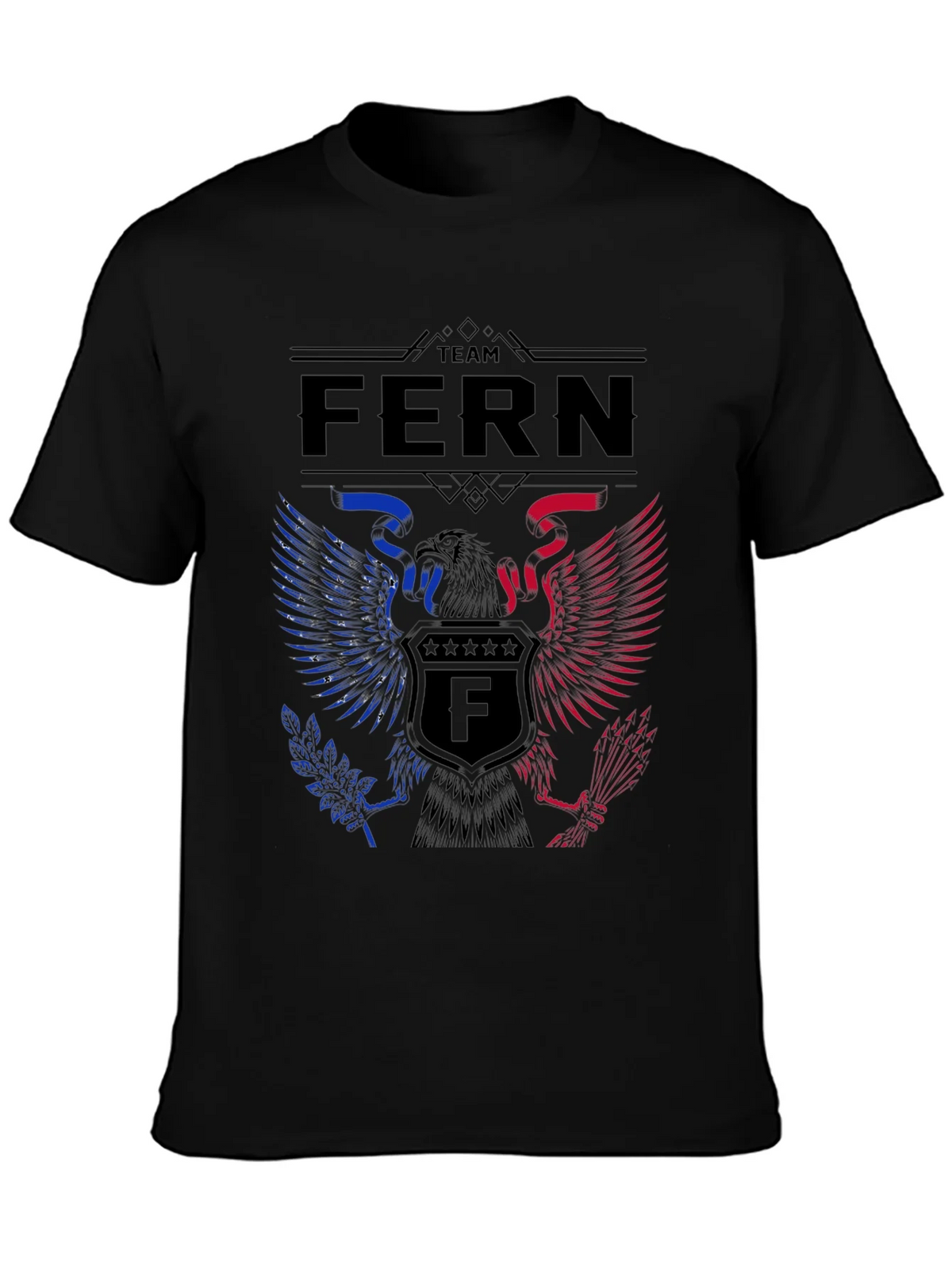 Team Fern Patriotic Eagle T-Shirt product image 3