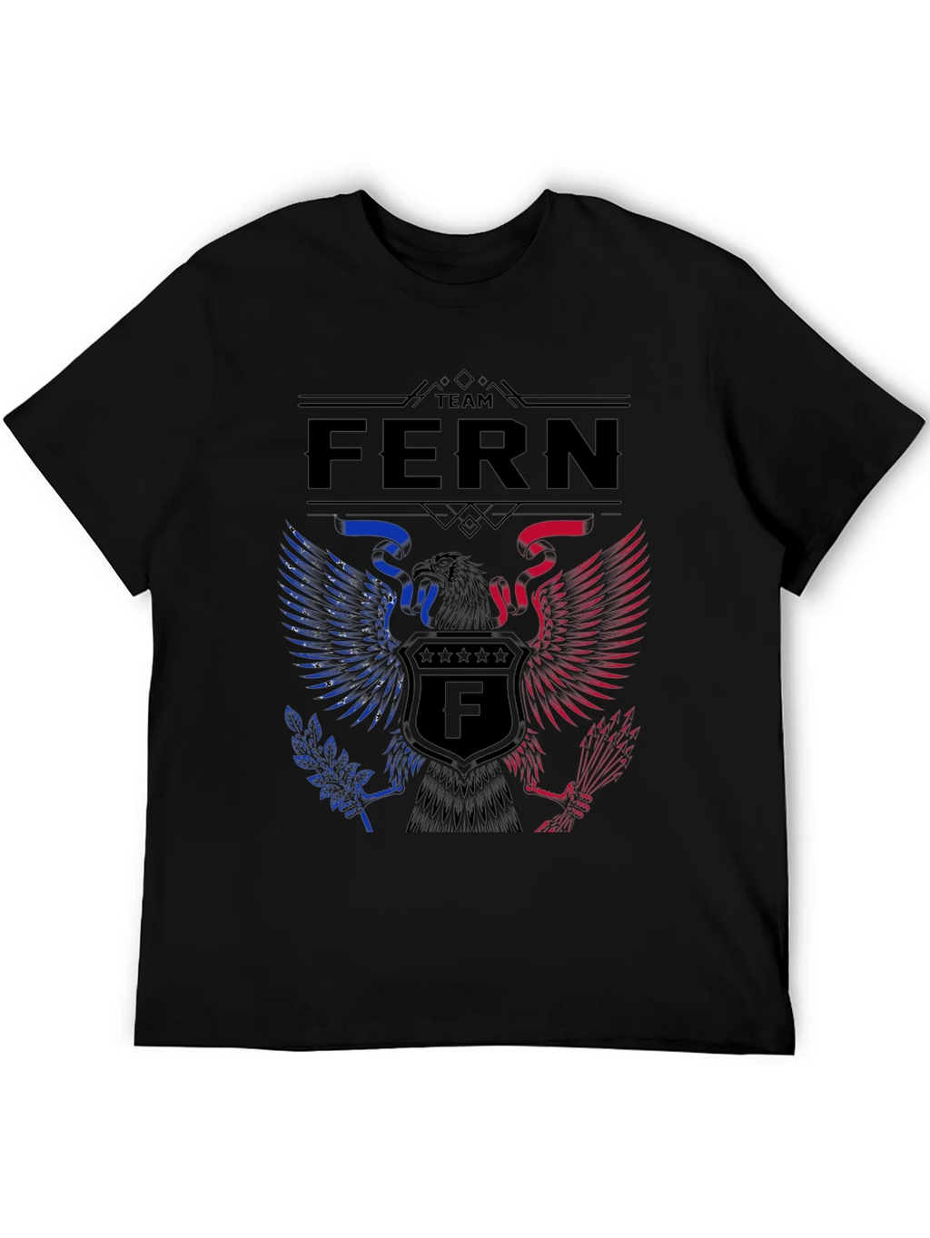 Team Fern Patriotic Eagle T-Shirt product image 5