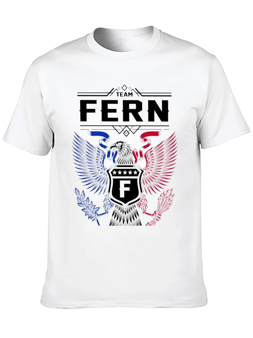 Team Fern Patriotic Eagle T-Shirt product image 9