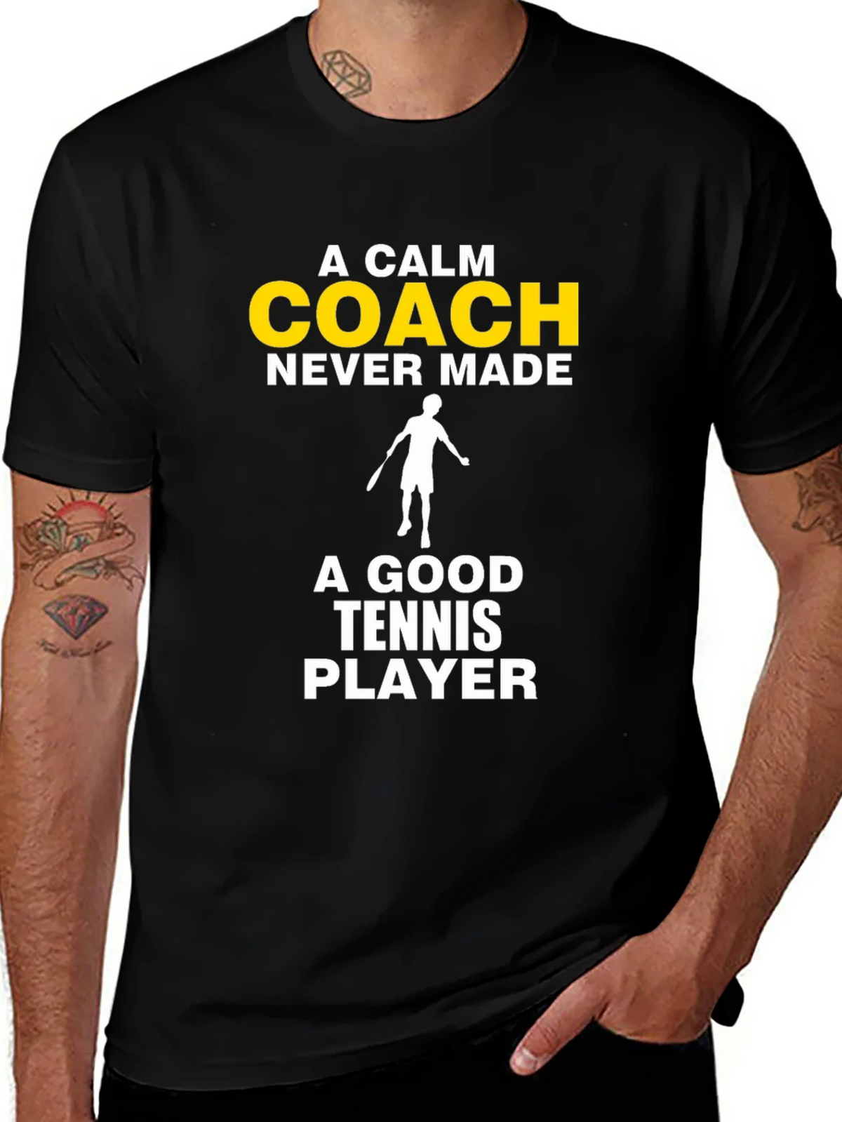 Funny Tennis Coach T-Shirt product image 1