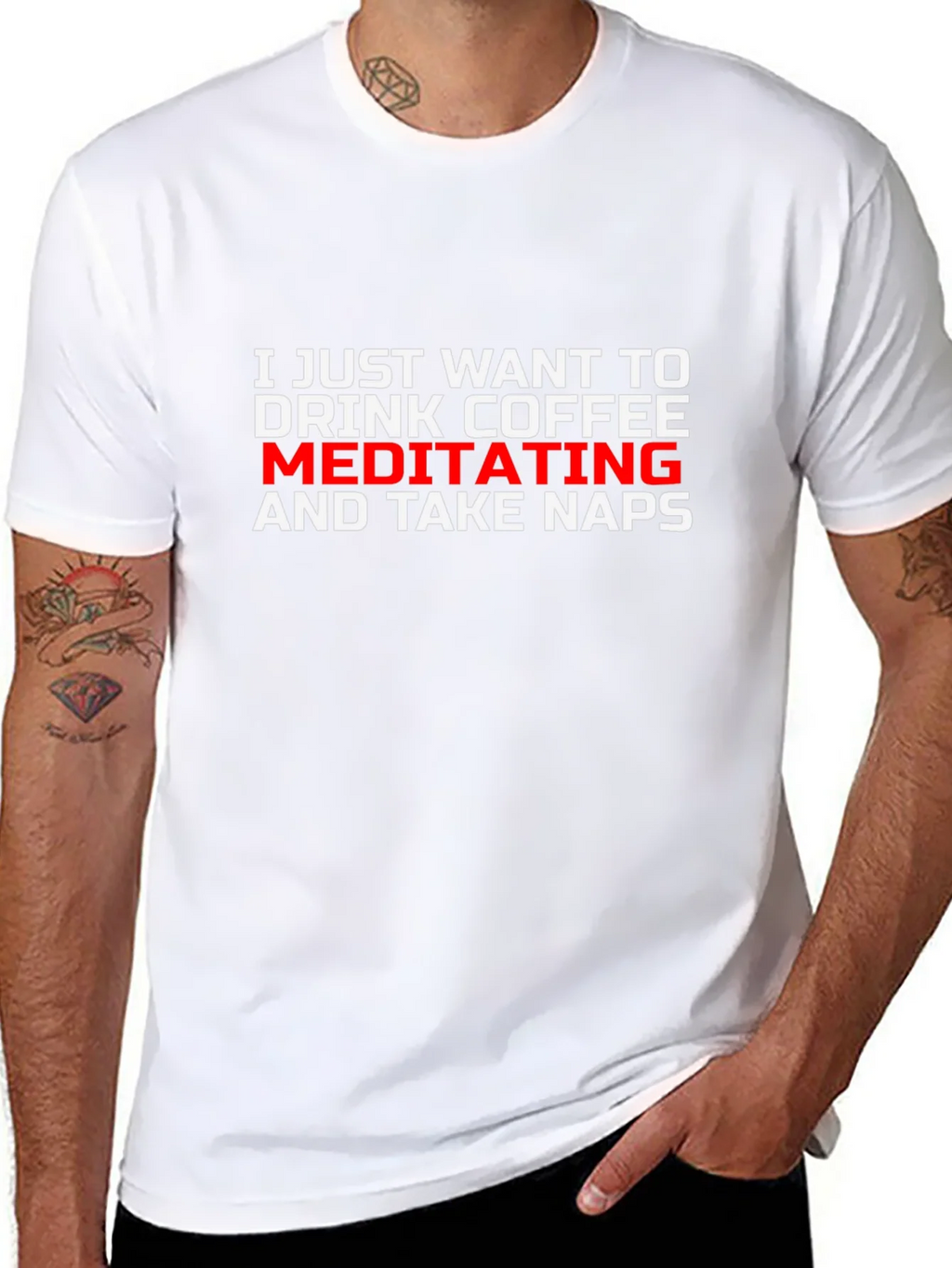 Coffee Naps T-Shirt - Humorous Graphic Tee for Relaxing product image 7