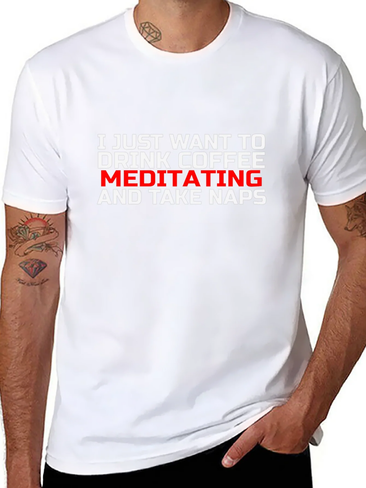 Coffee Naps T-Shirt - Humorous Graphic Tee for Relaxing product image 7