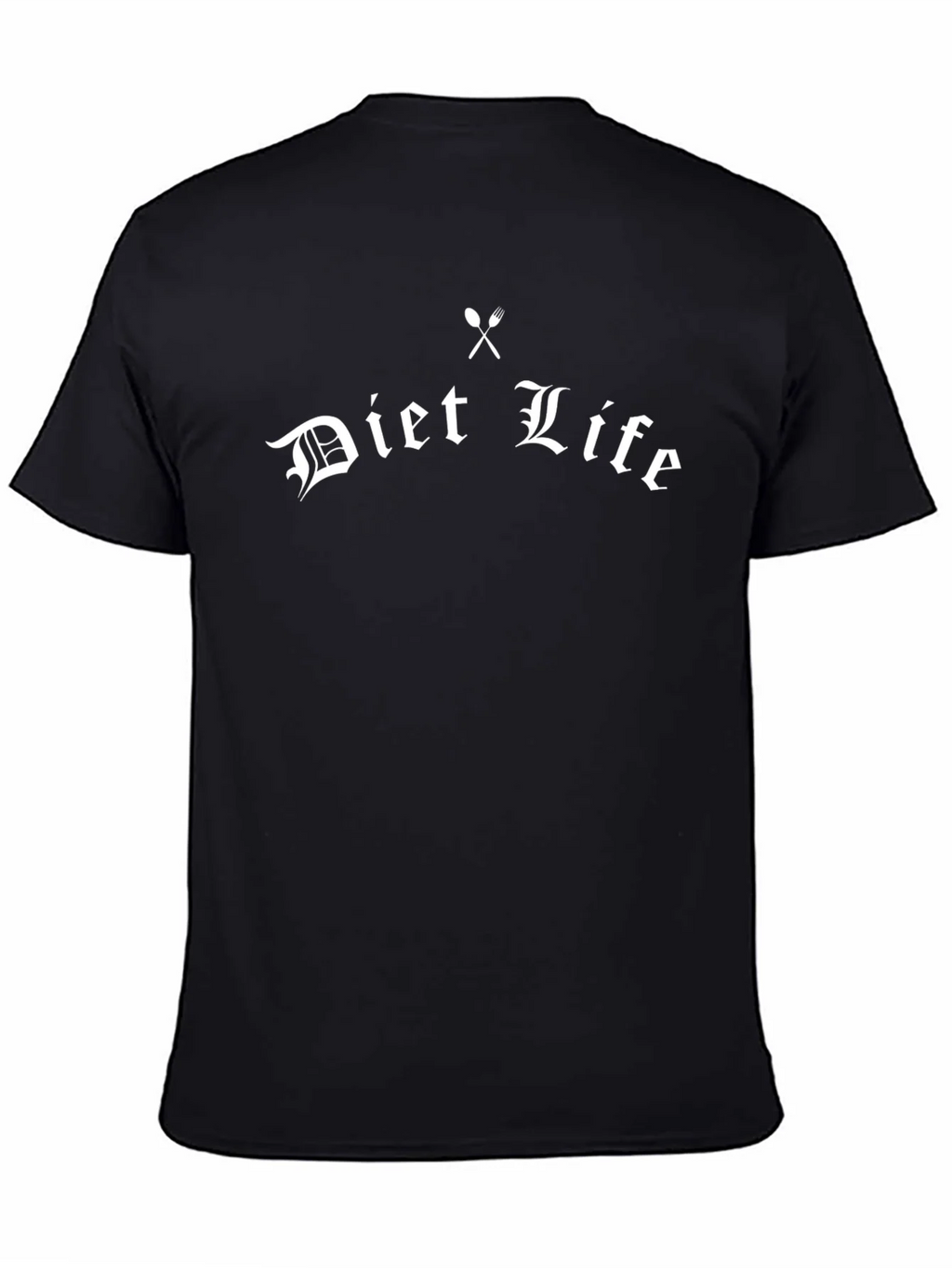 Diet Life Black T-Shirt product image 4