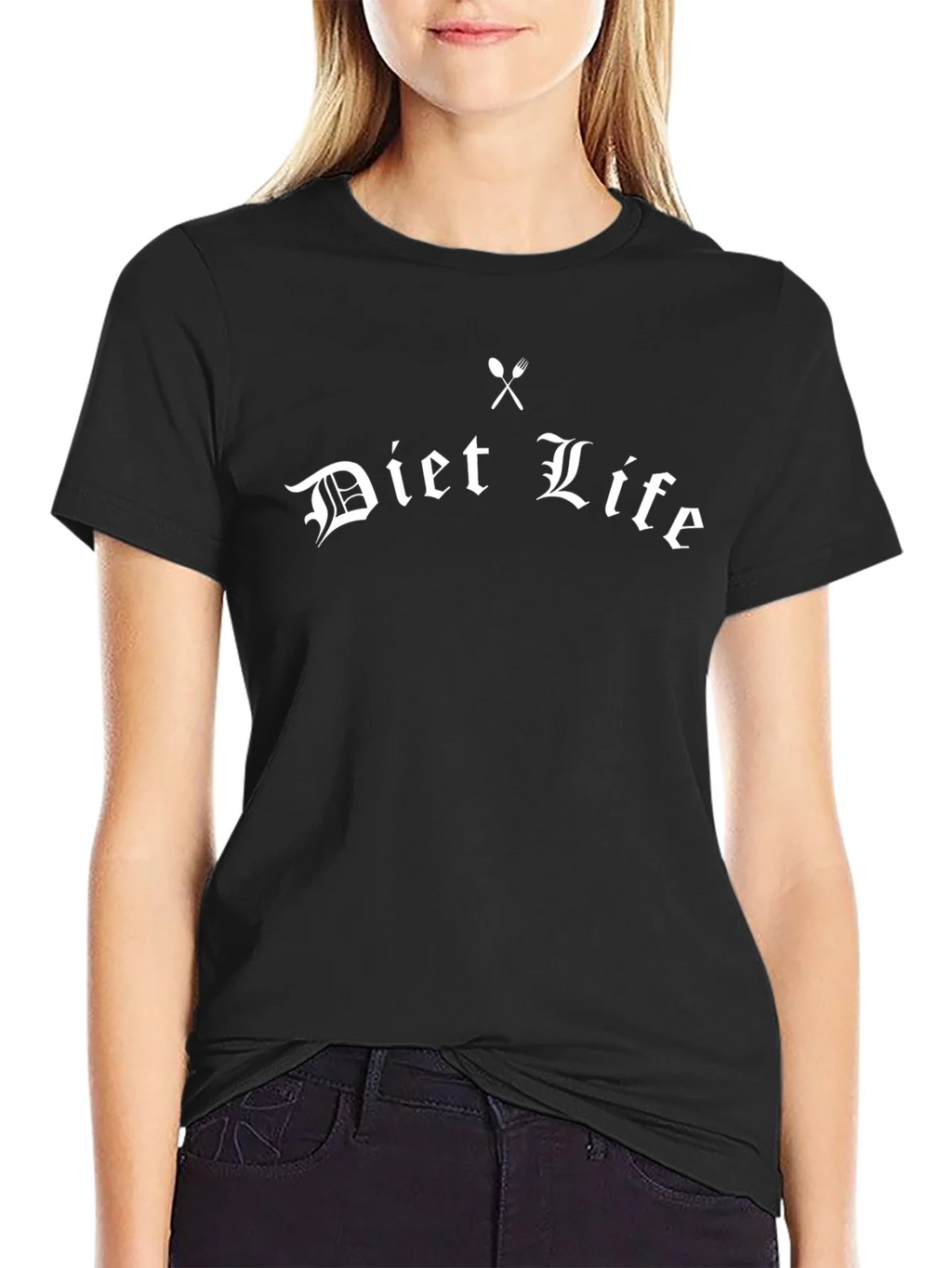 Diet Life Black T-Shirt product image 2