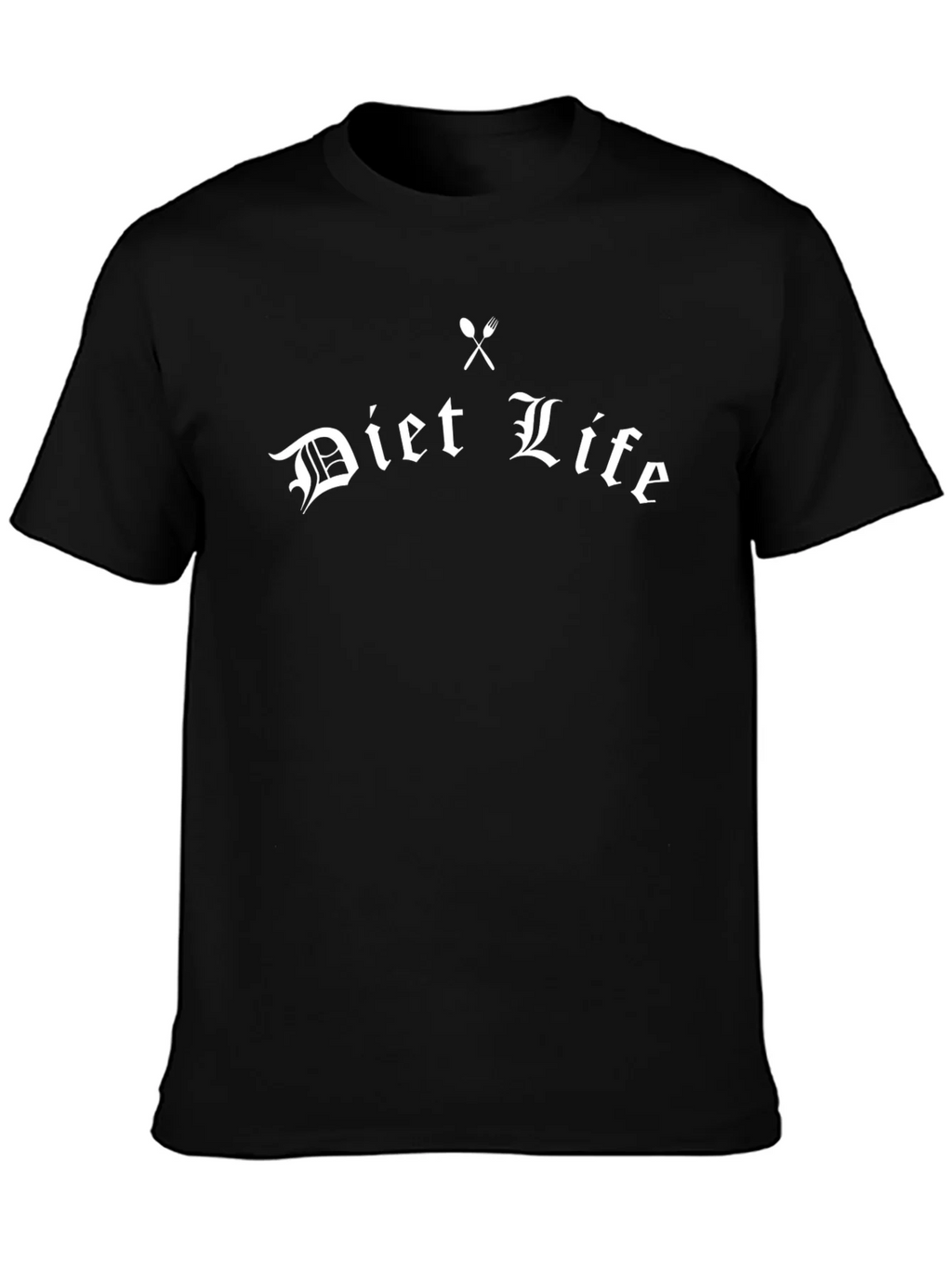 Diet Life Black T-Shirt product image 3
