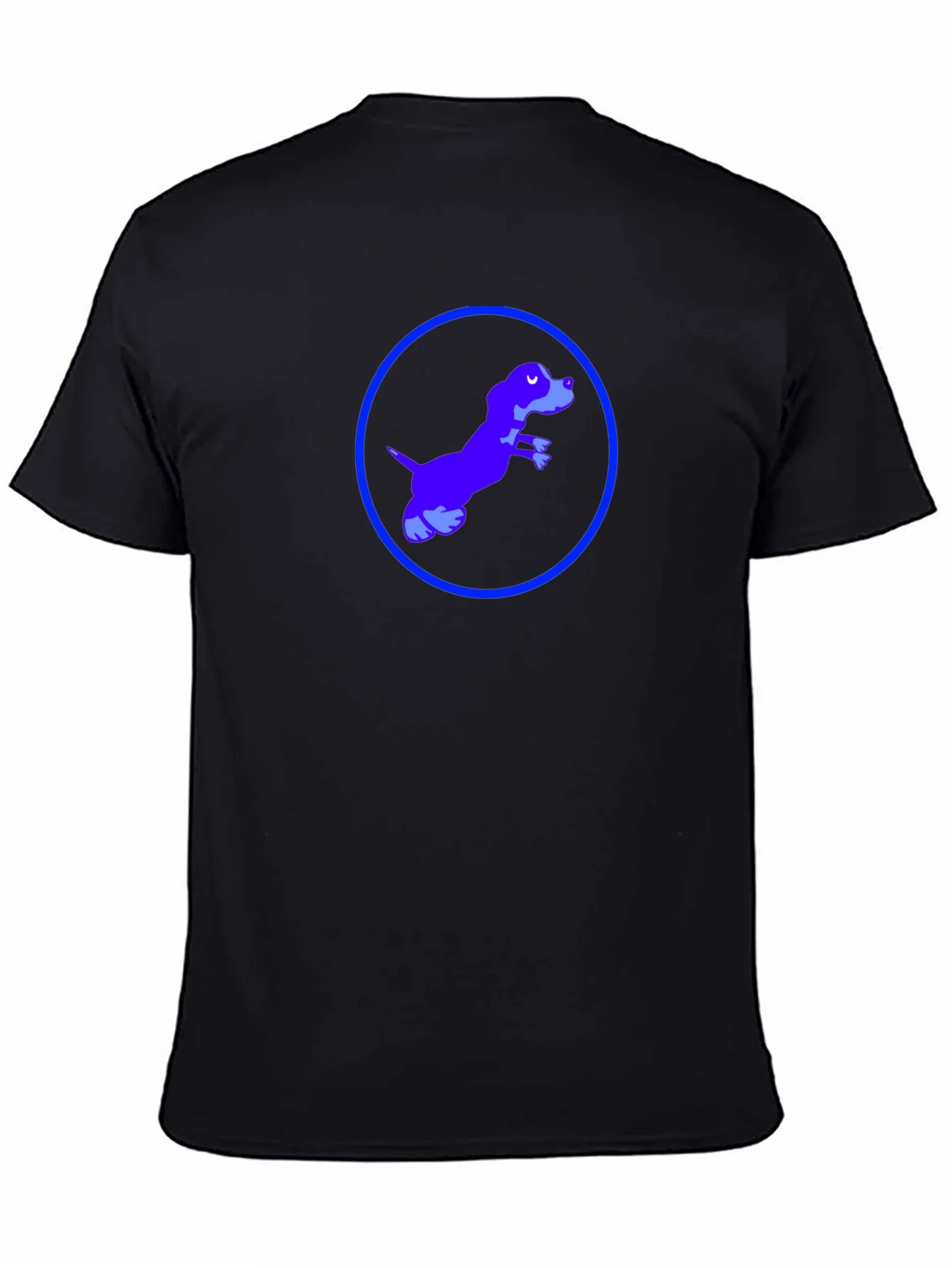 Dog in Circle Graphic Tee product image 4
