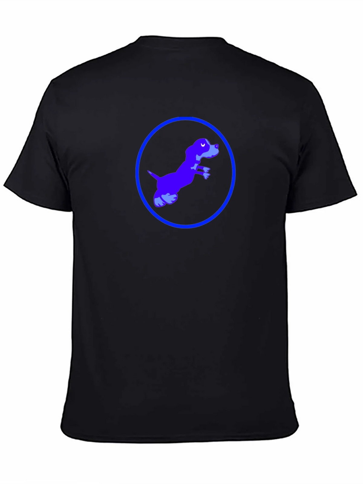 Dog in Circle Graphic Tee product image 4