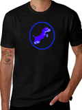 Dog in Circle Graphic Tee product image 1