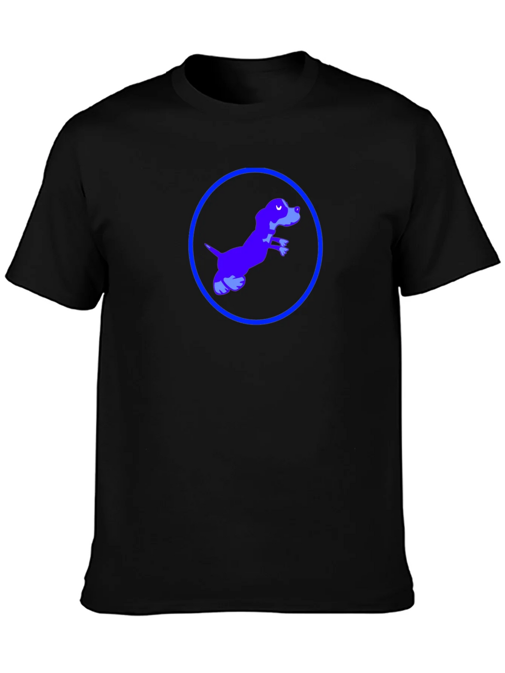 Dog in Circle Graphic Tee product image 3