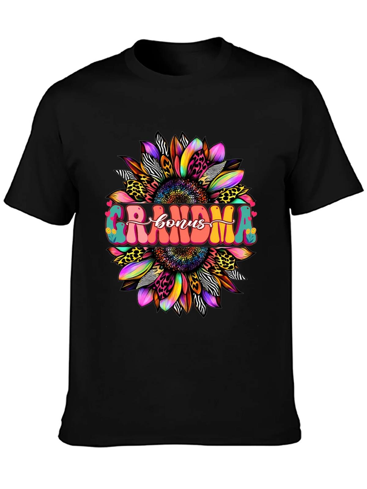 Grandma Bonus Graphic Tee - Sunflower Design product image 3