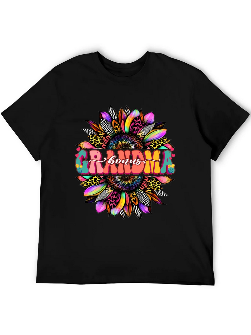 Grandma Bonus Graphic Tee - Sunflower Design product image 5
