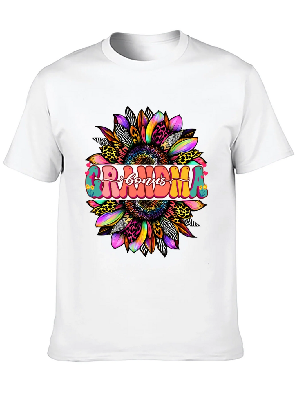 Grandma Bonus Graphic Tee - Sunflower Design product image 9