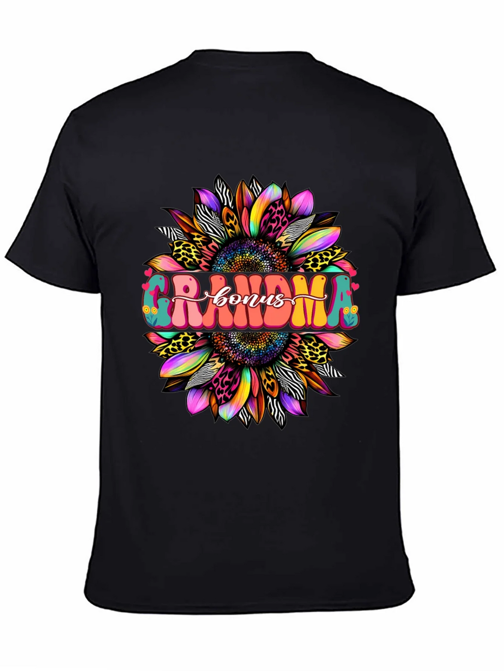 Grandma Bonus Graphic Tee - Sunflower Design product image 4