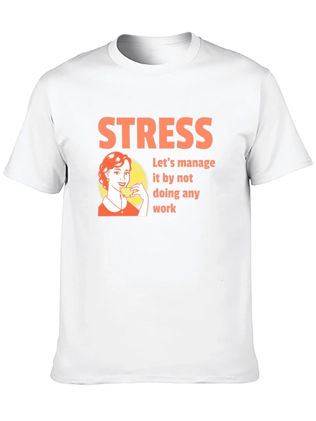 Stress Management T-Shirt - Funny Graphic Tee product image 9