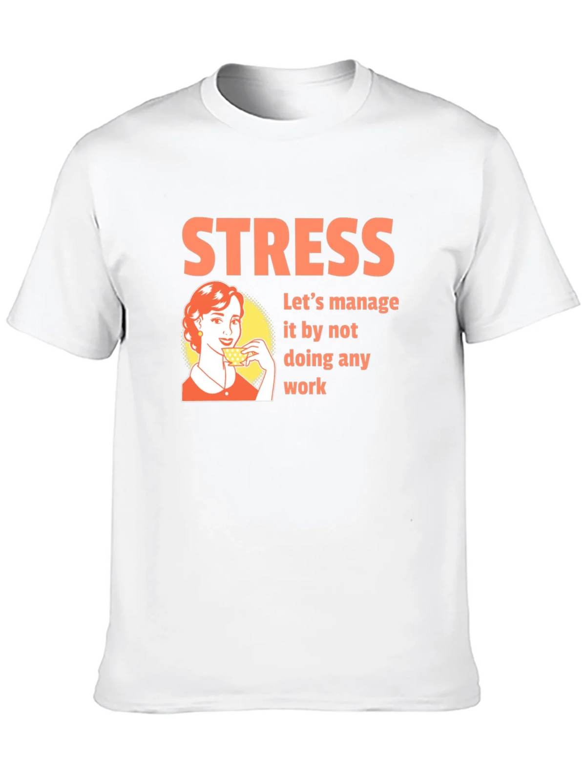 Stress Management T-Shirt - Funny Graphic Tee product image 9