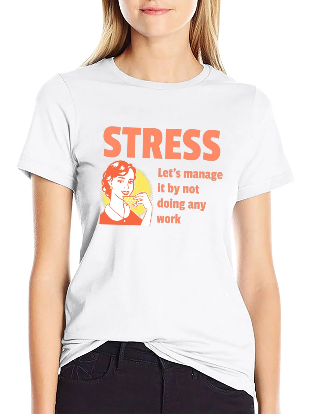 Stress Management T-Shirt - Funny Graphic Tee product image 8