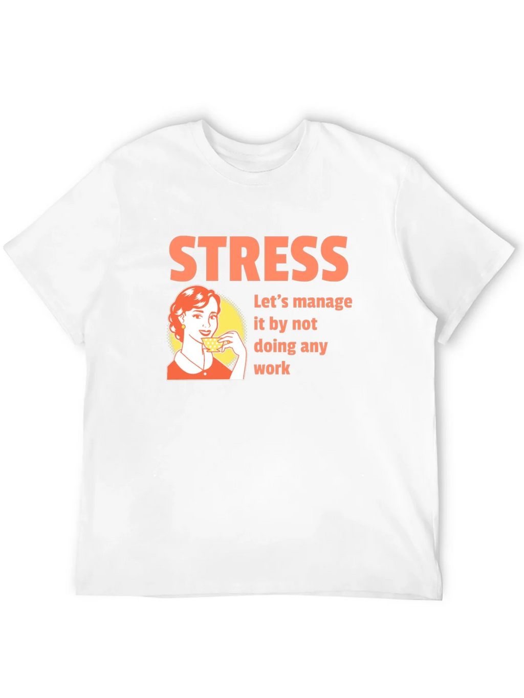 Stress Management T-Shirt - Funny Graphic Tee product image 11