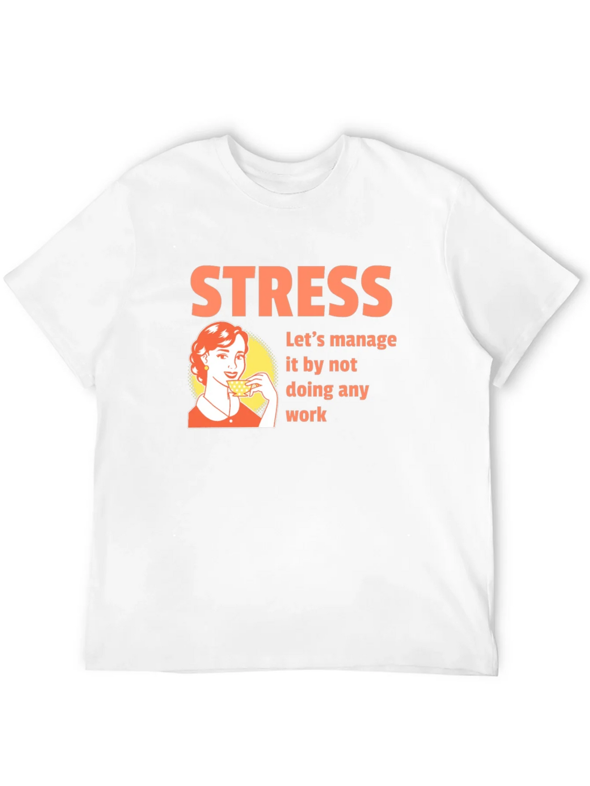 Stress Management T-Shirt - Funny Graphic Tee product image 11