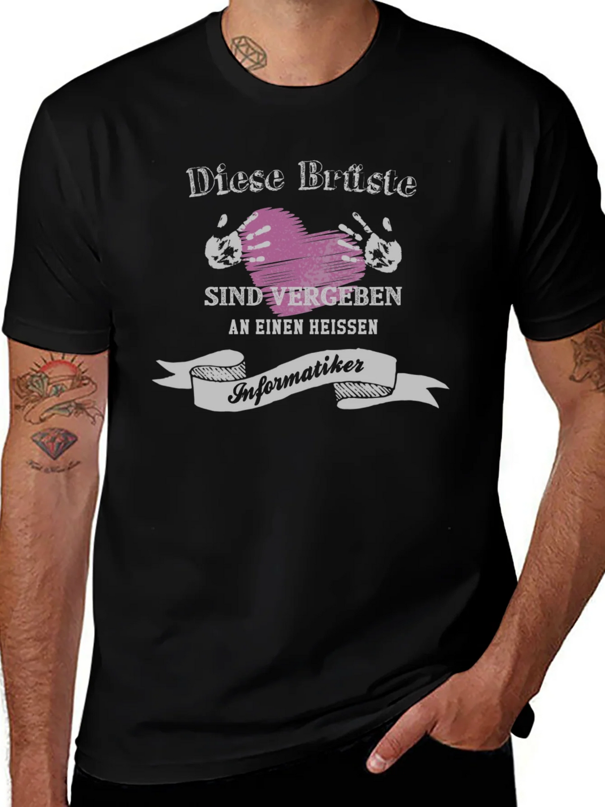 Diese Brüste T-Shirt - Lustiges Informatiker Geschenk product image 1