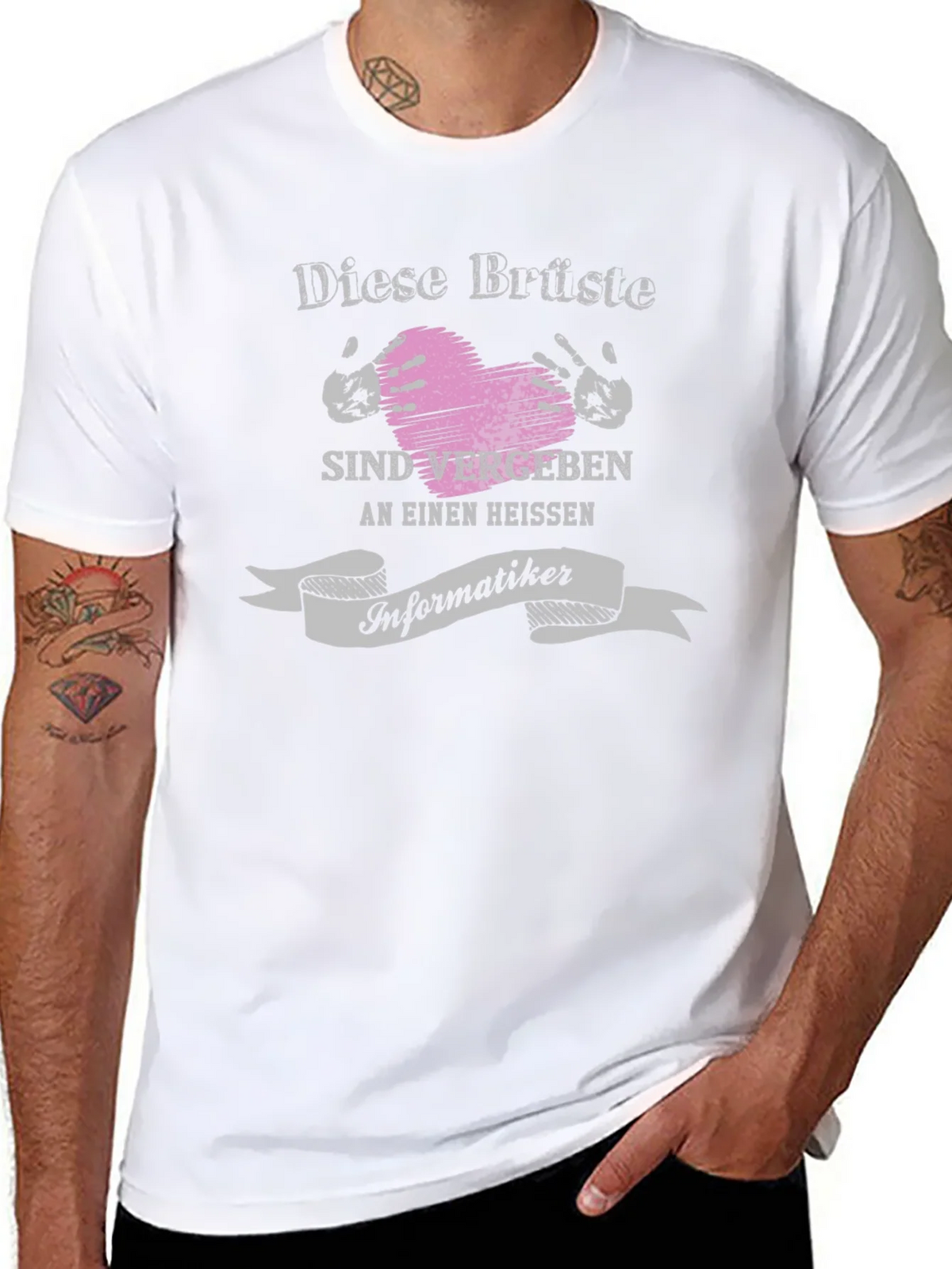 Diese Brüste T-Shirt - Lustiges Informatiker Geschenk product image 7