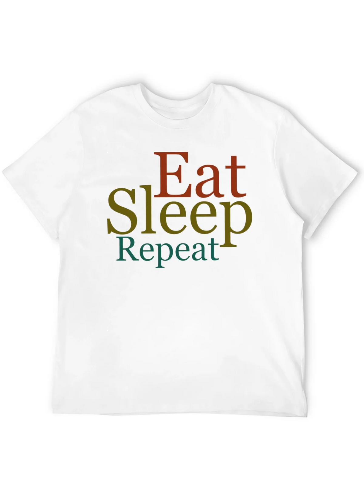 Eat Sleep Repeat Graphic Tee - Black T-Shirt product image 11