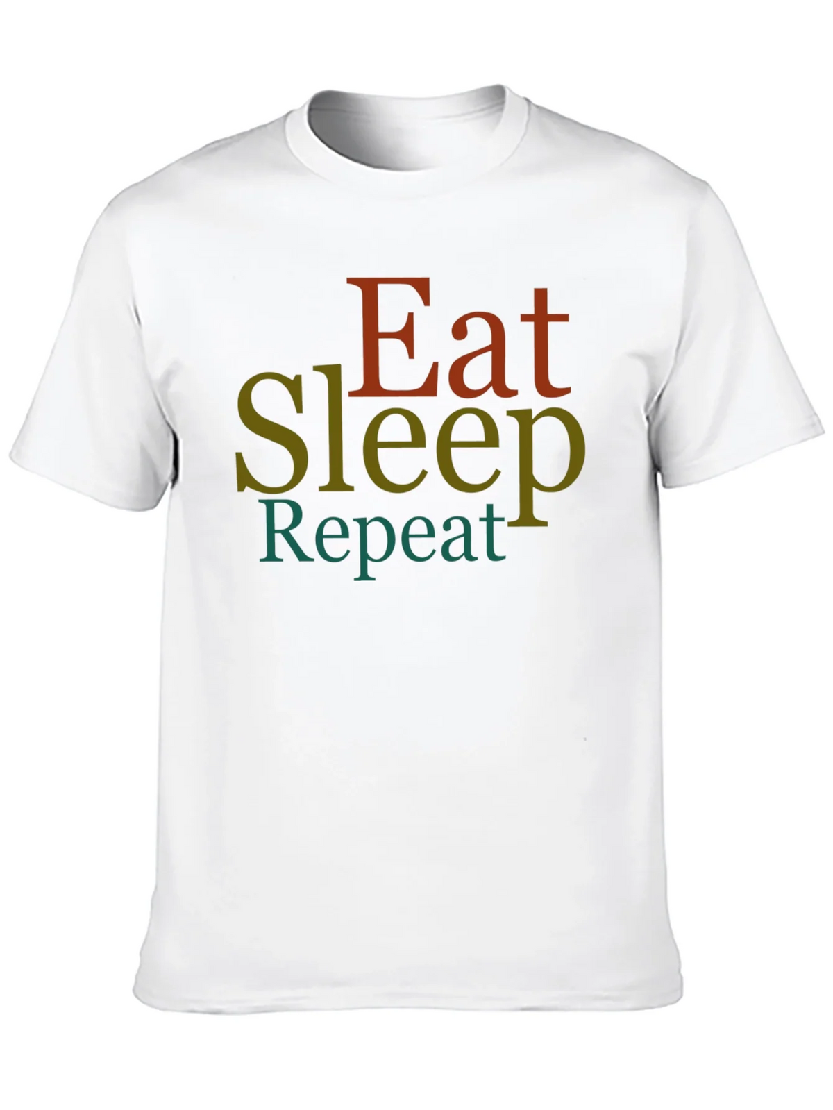 Eat Sleep Repeat Graphic Tee - Black T-Shirt product image 9