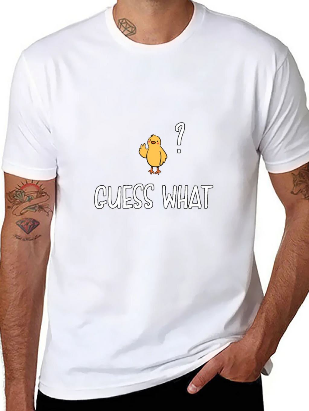 Guess What? Chicken T-Shirt - Funny & Casual product image 7