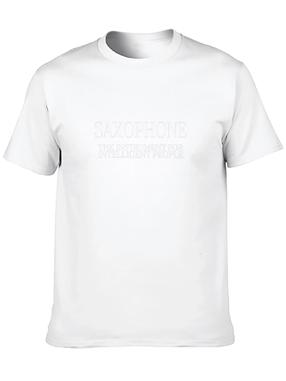 Saxophone Instrument T-Shirt - Intelligent People Tee product image 9
